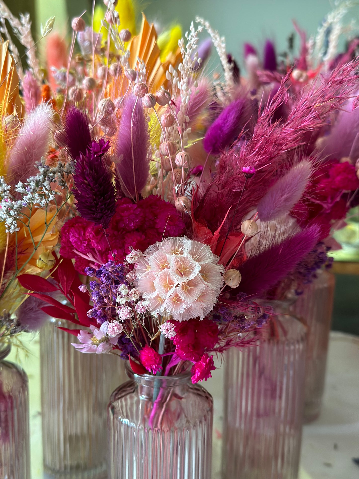 ALL PINK • Bouquet Small + Vase