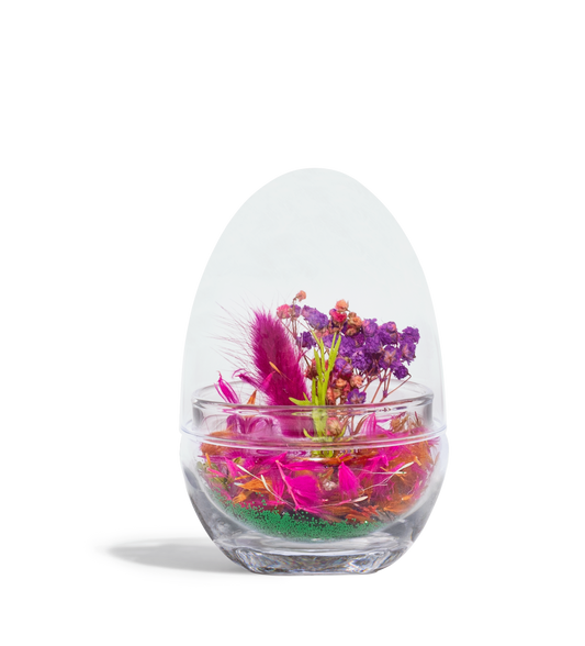 FLOWER LAB SMALL • Terrarium fleuri